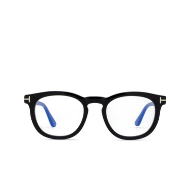 Lunettes de vue Tom Ford FT5993-B 005 shiny black - Vue de face