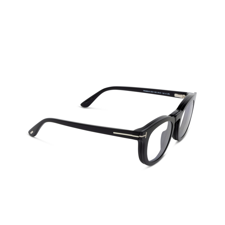 Occhiali da vista Tom Ford FT5993-B 005 shiny black - 4/6