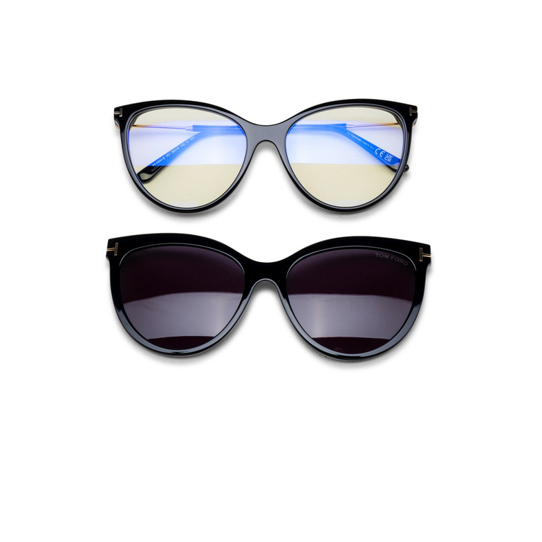 Tom Ford FT5994-B Eyeglasses 001 shiny black - 5/6