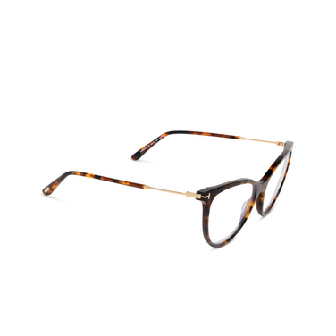 Tom Ford FT5994-B Korrektionsbrillen 052 dark havana - Dreiviertelansicht