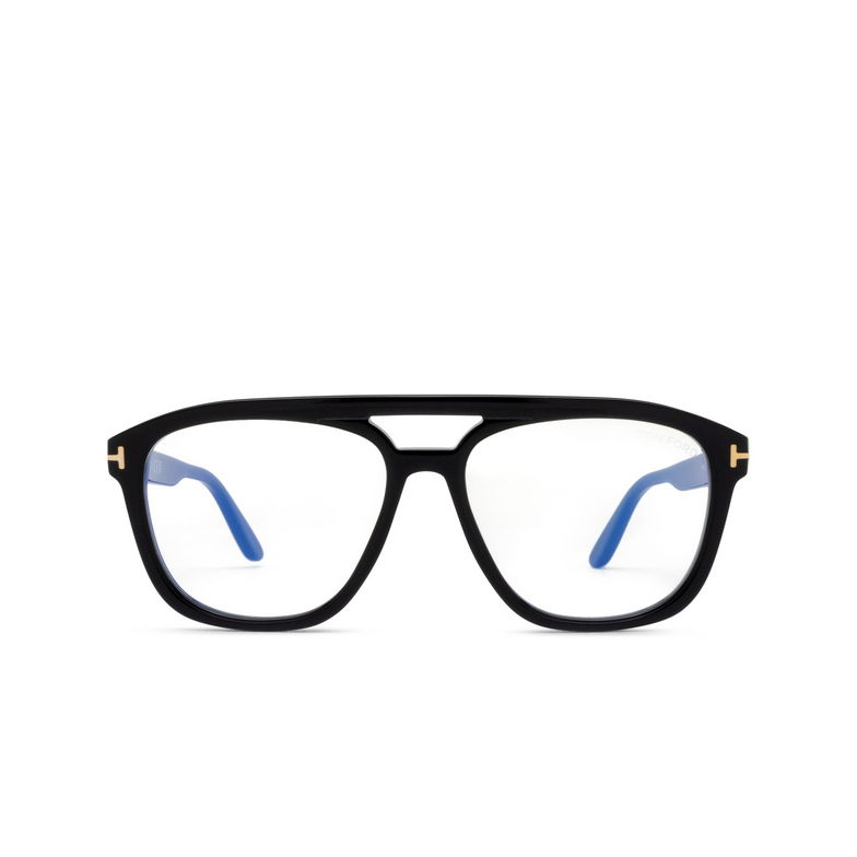 Tom Ford FT6024-B Eyeglasses 001 shiny black - 1/4