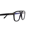 Tom Ford FT6024-B Eyeglasses 001 shiny black - product thumbnail 3/4