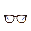 Gafas graduadas Tom Ford FT6025-B 052 dark havana - Miniatura del producto 1/4