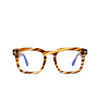 Lunettes de vue Tom Ford FT6025-B 053 blonde havana - Vignette du produit 1/4