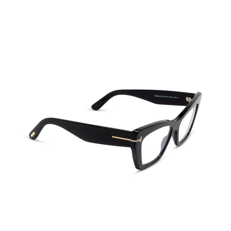 Tom Ford FT6026-B Eyeglasses 001 shiny black - 2/4