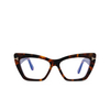 Tom Ford FT6026-B Eyeglasses 052 dark havana - product thumbnail 1/4