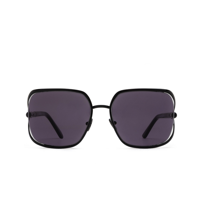 Lunettes de soleil Tom Ford GOLDIE 01A shiny black - 1/4