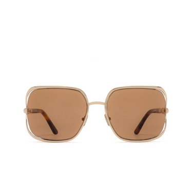 Tom Ford GOLDIE Sunglasses 28E shiny rose gold - front view