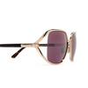 Tom Ford GOLDIE Sunglasses 28U shiny rose gold - product thumbnail 3/4