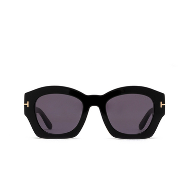 Tom Ford GUILLIANA Sunglasses 01A shiny black - front view