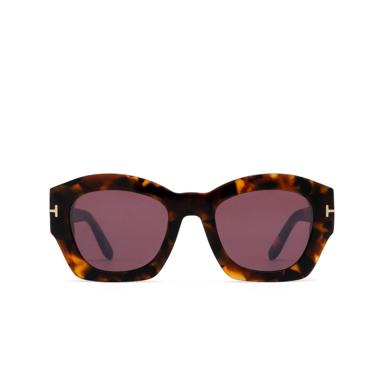 Tom Ford GUILLIANA Sunglasses 52T dark havana - 1/4