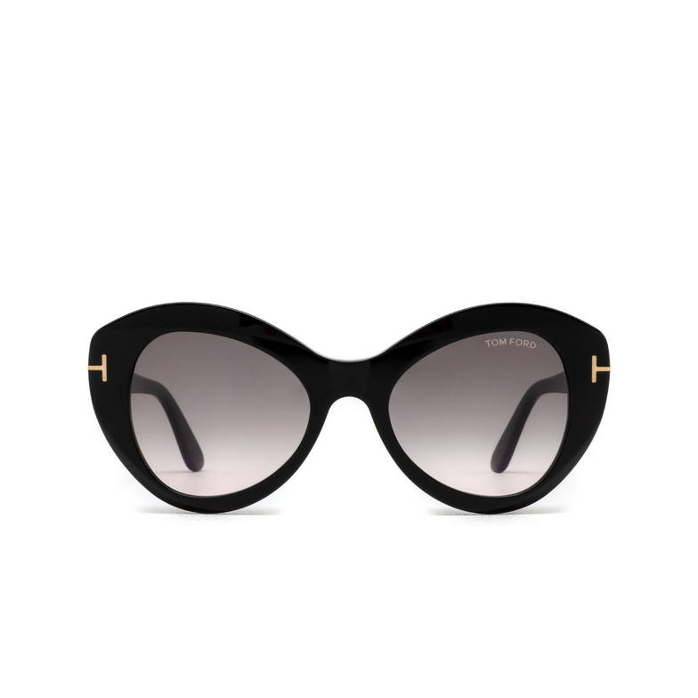 Gafas de sol Tom Ford GUINEVERE 01B shiny black - 1/4