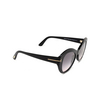 Lunettes de soleil Tom Ford GUINEVERE 01B shiny black - Vignette du produit 2/4