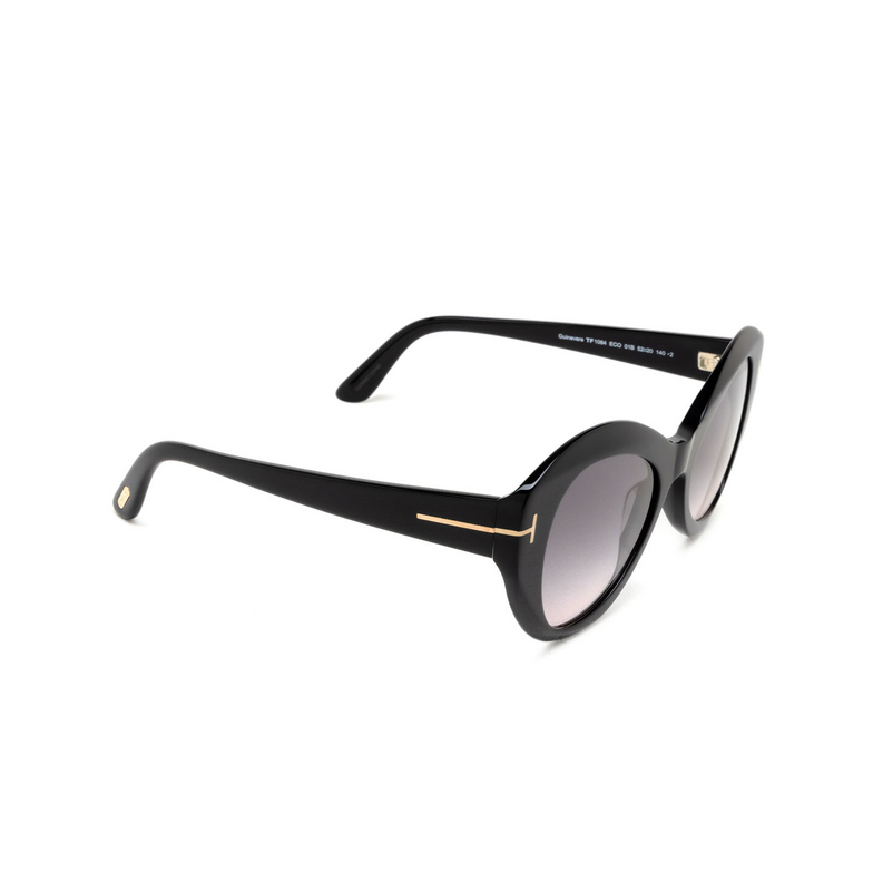 Gafas de sol Tom Ford GUINEVERE 01B shiny black - 2/4