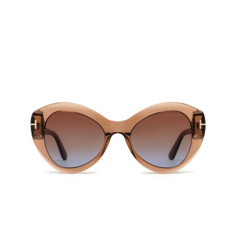 Tom Ford GUINEVERE Sonnenbrillen 48F dark brown - 1/4