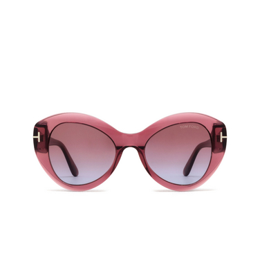 Occhiali da sole Tom Ford GUINEVERE 66Y shiny red - frontale