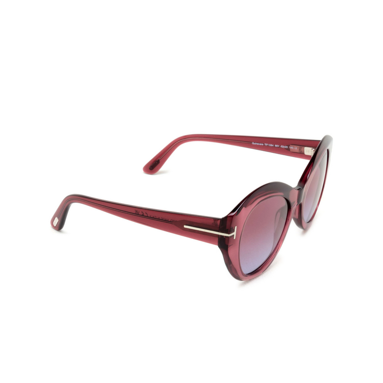 Lunettes de soleil Tom Ford GUINEVERE 66Y shiny red - 2/4
