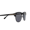 Tom Ford HENRY Sunglasses 01D shiny black - product thumbnail 3/4