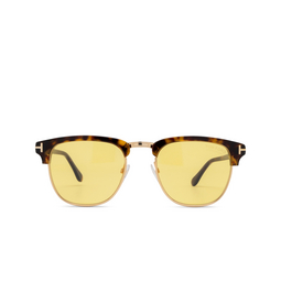 Tom Ford HENRY Sunglasses 52E dark havana