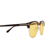 Tom Ford HENRY Sunglasses 52E dark havana - product thumbnail 3/4