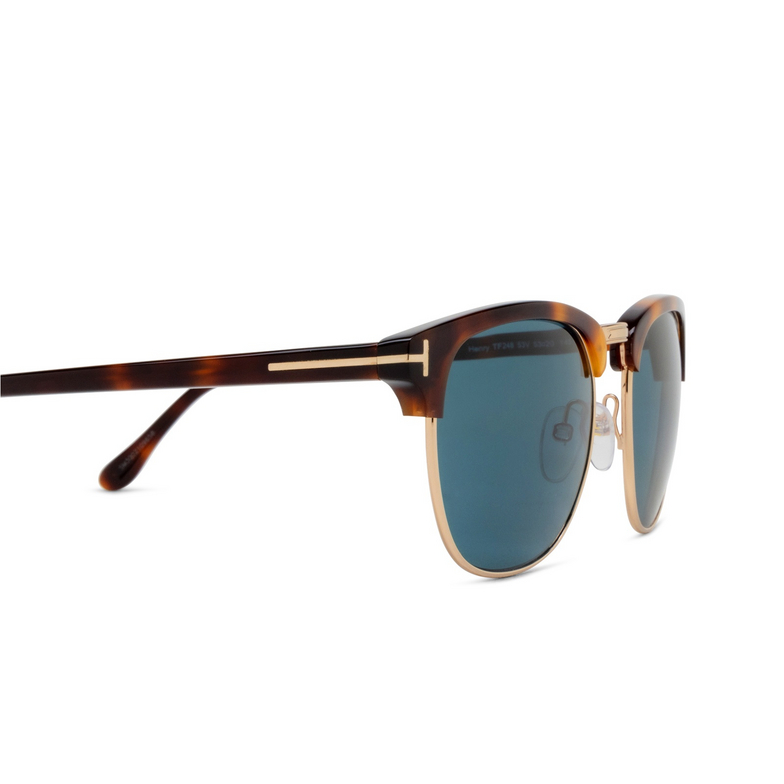 Gafas de sol Tom Ford HENRY 53V blonde havana - 3/4