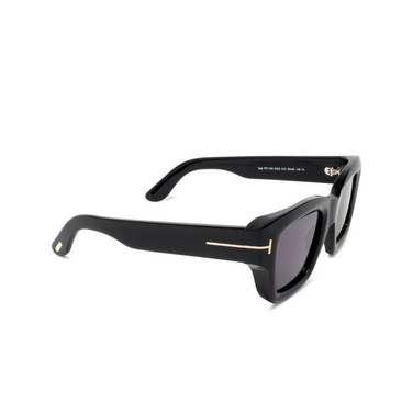 Gafas de sol Tom Ford ILIAS 01A shiny black - Vista tres cuartos