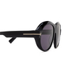 Tom Ford INGER Sunglasses 01A shiny black - product thumbnail 3/4