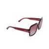 Lunettes de soleil Tom Ford KAYA 66Y shiny red - Vignette du produit 2/4