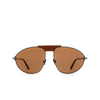 Lunettes de soleil Tom Ford KEN 08E shiny gunmetal - Vignette du produit 1/4