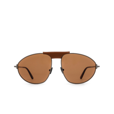 Tom Ford KEN Sunglasses 08E shiny gunmetal - front view