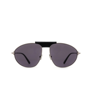 Tom Ford KEN Sunglasses 14A shiny light ruthenium - front view