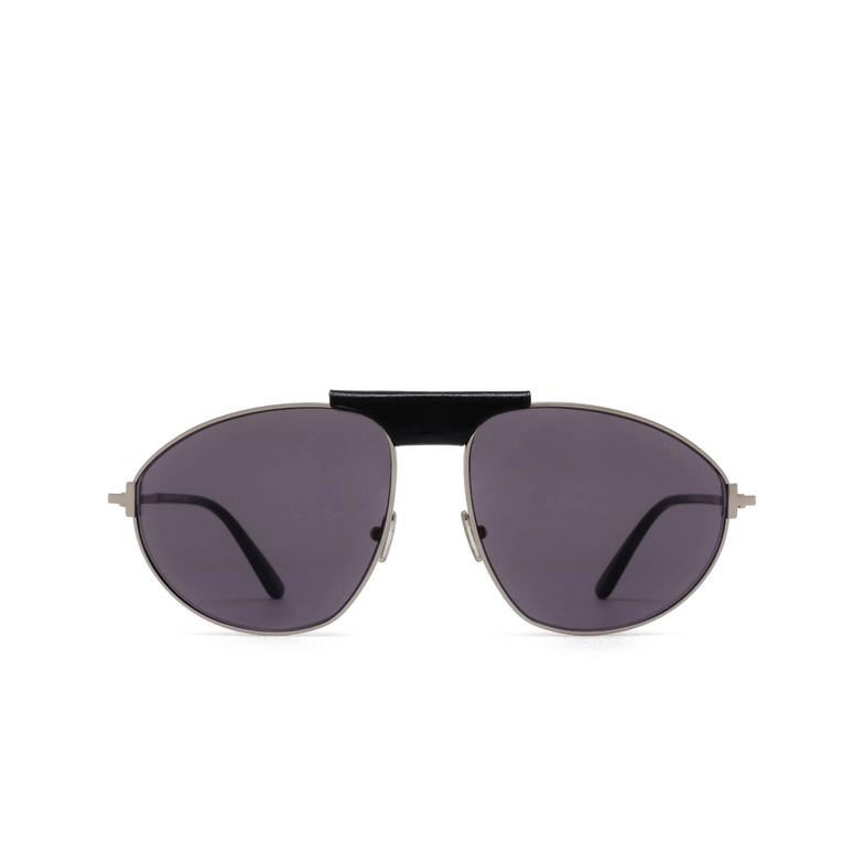 Occhiali da sole Tom Ford KEN 14A shiny light ruthenium - 1/4