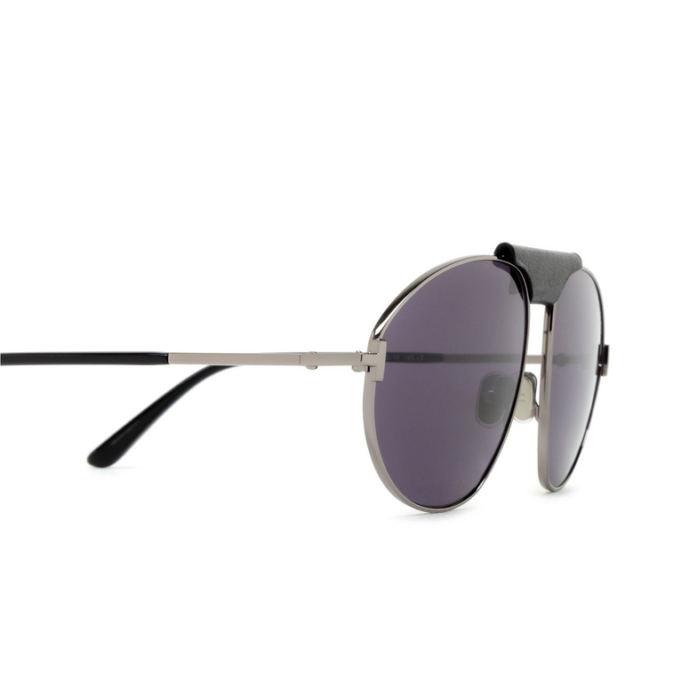 Lunettes de soleil Tom Ford KEN 14A shiny light ruthenium - 3/4