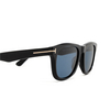 Tom Ford KENDEL Sunglasses 01M shiny black - product thumbnail 3/4