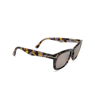 Gafas de sol Tom Ford KENDEL 55L coloured havana - Vista tres cuartos