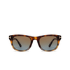 Lunettes de soleil Tom Ford KENDEL 56B havana - Vignette du produit 1/4