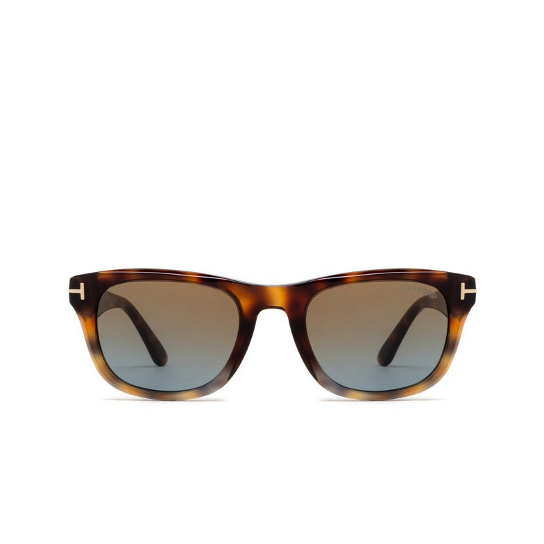 Lunettes de soleil Tom Ford KENDEL 56B havana - 1/4