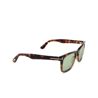 Tom Ford KEVYN Sunglasses 56N coloured havana - three-quarters view