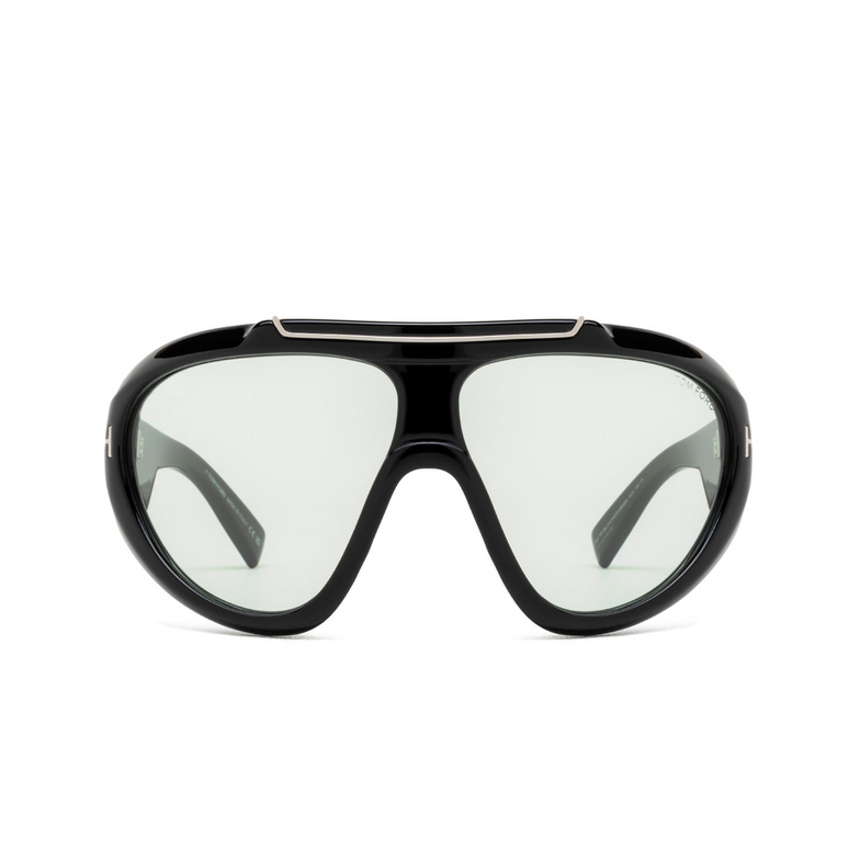 Occhiali da sole Tom Ford LINDEN 01N shiny black - 1/4