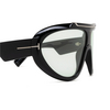 Tom Ford LINDEN Sunglasses 01N shiny black - product thumbnail 3/4