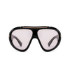 Tom Ford LINDEN Sunglasses 01Y shiny black - product thumbnail 1/4