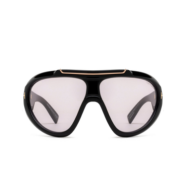Tom Ford LINDEN Sunglasses 01Y shiny black - front view