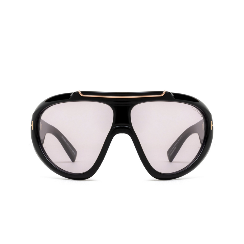 Tom Ford LINDEN Sunglasses 01Y shiny black - 1/4