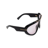 Tom Ford LINDEN Sunglasses 01Y shiny black - product thumbnail 2/4