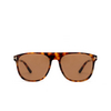 Tom Ford LIONEL-02 Sunglasses 55E coloured havana - product thumbnail 1/4