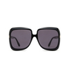 Occhiali da sole Tom Ford LORELAI  01A shiny black - anteprima prodotto 1/4