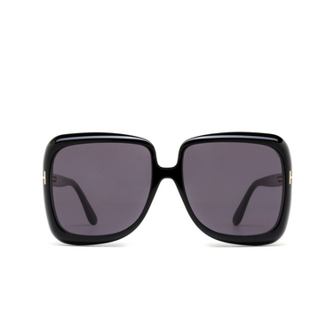 Tom Ford LORELAI Sunglasses  01A shiny black - front view