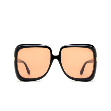 Tom Ford LORELAI Sunglasses 01E shiny black - front view