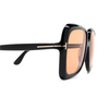 Occhiali da sole Tom Ford LORELAI 01E shiny black - anteprima prodotto 3/4