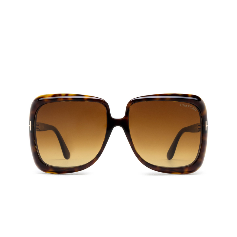 Tom Ford LORELAI Sonnenbrillen 52F dark havana - 1/4